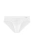 Front cutout view of HO white modal/viscose/tencel Comfort Briefs HO1