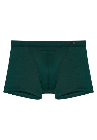 Front cutout view of HO dark green modal/viscose/tencel Comfort Boxer Briefs HO1