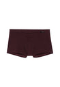 Front cutout view of HO bordeaux modal/viscose/tencel Comfort Boxer Briefs HO1