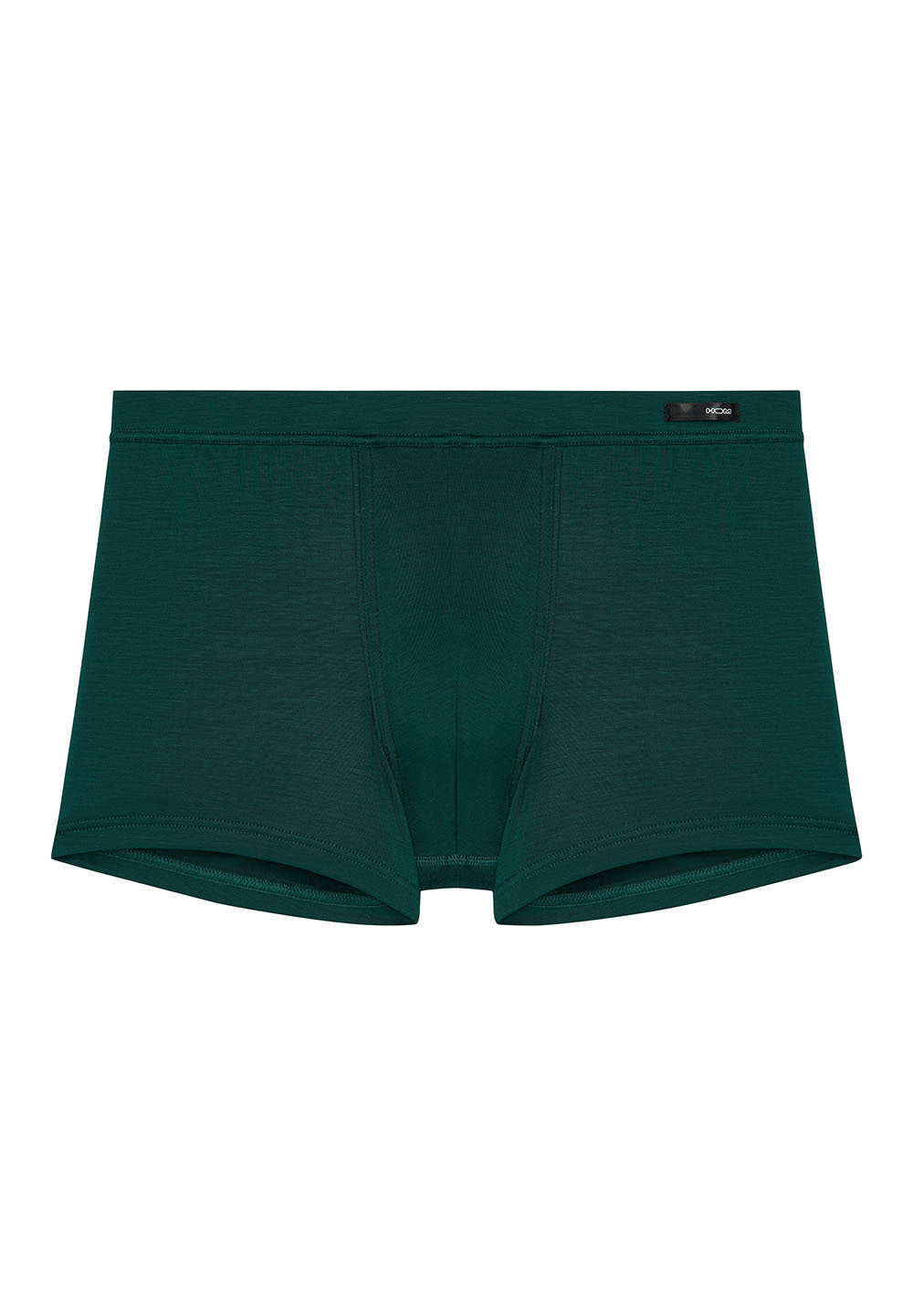 Front cutout view of HO dark green modal/viscose/tencel Comfort Boxer Briefs