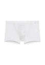Front cutout view of HO white modal/viscose/tencel Comfort Boxer Briefs HO1