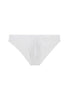 Front cutout view of HO white modal/viscose/tencel Comfort Micro Briefs