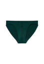 Front cutout view of HO dark green modal/viscose/tencel Comfort Micro Briefs