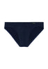Front cutout view of HO navy modal/viscose/tencel Comfort Micro Briefs