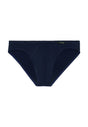 Front cutout view of HO navy modal/viscose/tencel Comfort Micro Briefs