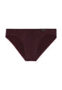 Front cutout view of HO bordeaux modal/viscose/tencel Comfort Micro Briefs