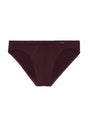 Front cutout view of HO bordeaux modal/viscose/tencel Comfort Micro Briefs