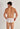 Back view of a men model wearing HO white modal/viscose/tencel Comfort Briefs HO1