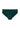Front cutout view of HO dark green modal/viscose/tencel Comfort Briefs HO1
