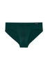 Front cutout view of HO dark green modal/viscose/tencel Comfort Briefs HO1