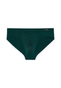 Front cutout view of HO dark green modal/viscose/tencel Comfort Briefs HO1