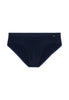 Front cutout view of HO navy modal/viscose/tencel Comfort Briefs HO1