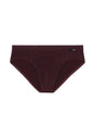 Front cutout view of HO bordeaux modal/viscose/tencel Comfort Briefs HO1