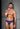 Full-body view of a men model wearing HO navy modal/viscose/tencel Comfort Briefs
