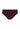 Front cutout view of HO bordeaux modal/viscose/tencel Comfort Briefs
