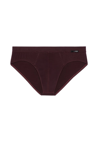 Front cutout view of HO bordeaux modal/viscose/tencel Comfort Briefs