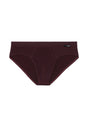 Front cutout view of HO bordeaux modal/viscose/tencel Comfort Briefs