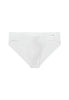 Front cutout view of HO white modal/viscose/tencel Comfort Briefs