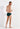 General view of a men model wearing HO dark green modal/viscose/tencel Comfort Briefs HO1