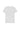Front cutout view of HO white modal/viscose/tencel Tee-Shirt V Neck