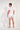 General view of a men model wearing HO white modal/viscose/tencel Tee-Shirt V Neck