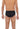 General view of a men model wearing HO black modal/viscose/tencel Comfort Briefs HO1