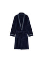 Front cutout view of HO navy  Bathrobe