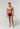 Full-body view of a men model wearing HO black/khaki/bordeaux cotton Boxer Briefs 3p