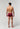 General view of a men model wearing HO black/khaki/bordeaux cotton Boxer Briefs 3p
