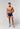Full-body view of a men model wearing HO navy/navy/navy cotton Boxer Briefs HO1 3p