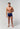 General view of a men model wearing HO navy/navy/navy cotton Boxer Briefs HO1 3p