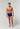 General view of a men model wearing HO navy/navy/navy cotton Boxer Briefs HO1 3p