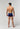 General view of a men model wearing HO navy/navy/navy cotton Boxer Briefs HO1 3p