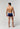 General view of a men model wearing HO navy/navy/navy cotton Boxer Briefs HO1 3p