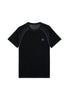 Front cutout view of HO black  Tee-Shirt Crew Neck