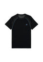 Front cutout view of HO black  Tee-Shirt Crew Neck